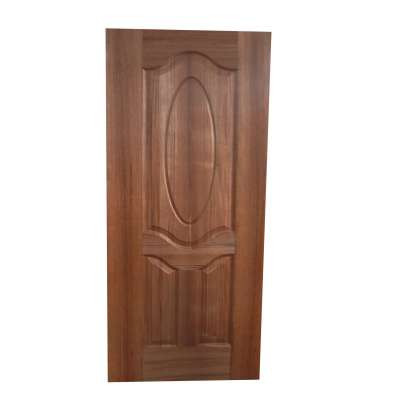 4mm HDF Melamine face and wood Veneer  Door Skin