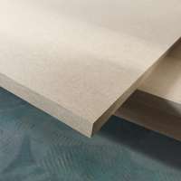 Melamine Warm White face MDF core and Birch core Commercial plywood